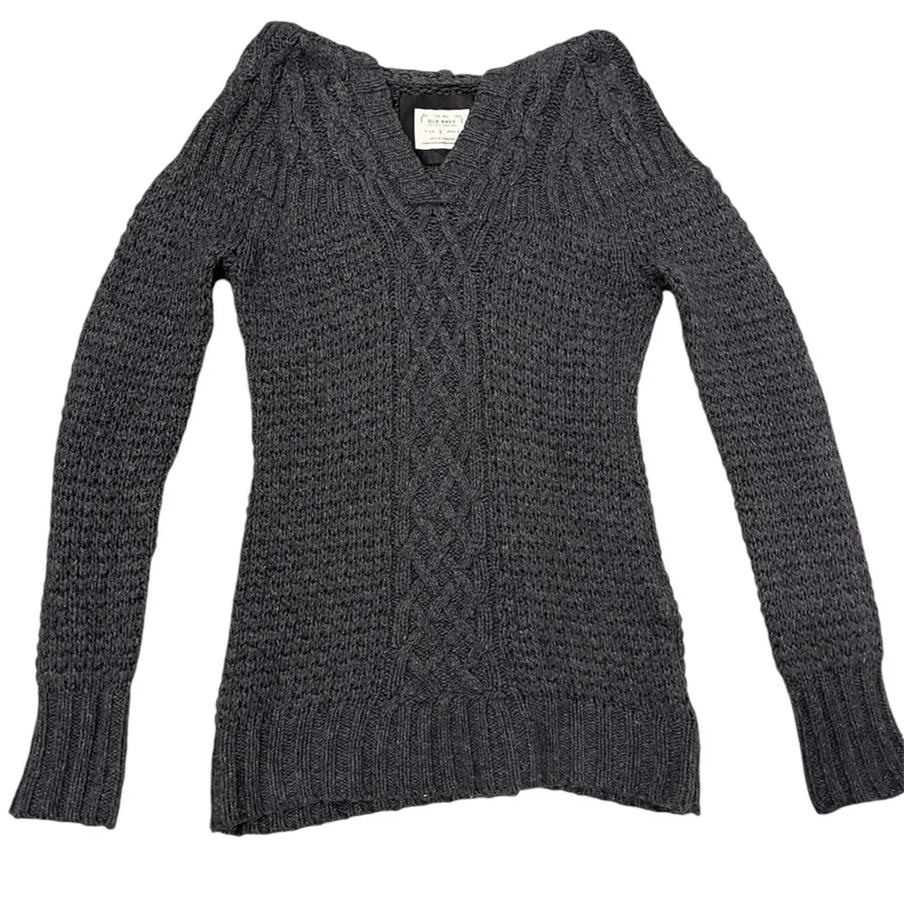 EUC Cable Knit Hooded Sweater